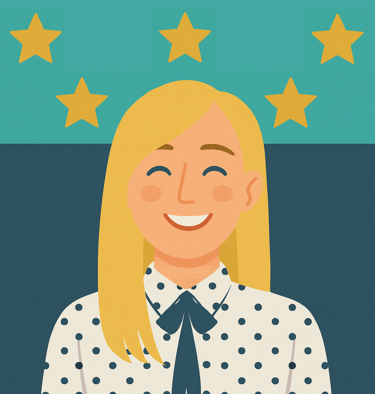 Avatar of Cath Patterson with 5 stars for feedback