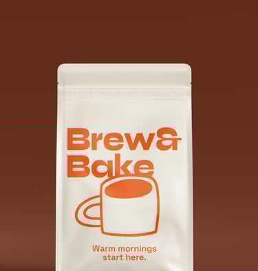 Verpackungsdesign mit handgezeichnetem Logo