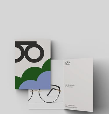 Corporate Design Beispiel: Flyer, Broschüre