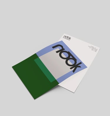 Gestaltung von Printmaterialien wie Flyer, Plakate, Broschüren