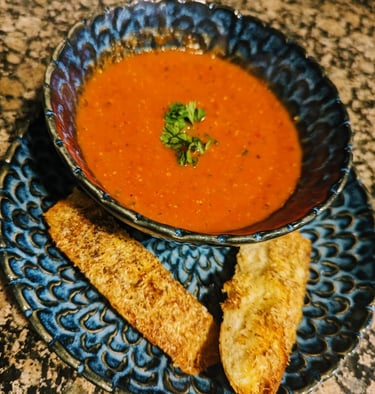 Roasted tomato soup