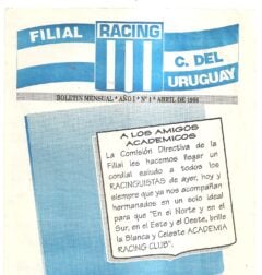 Primer boletín informativo