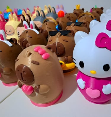 Alcancia golosinera capibara mayorista kreazin