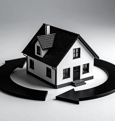 a house bought using BRRR method