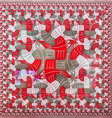 Square limit, 1964 Woodcut ©16mag