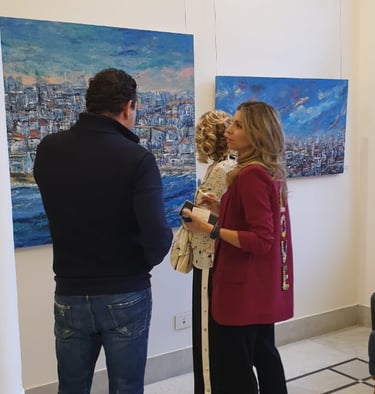 Jessy Tabet Exhibition at Rebirth Beirut Gallery