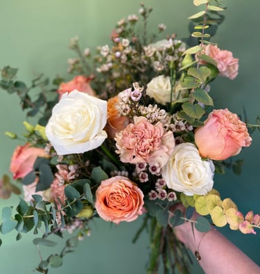 bouquet de fleurs champêtre