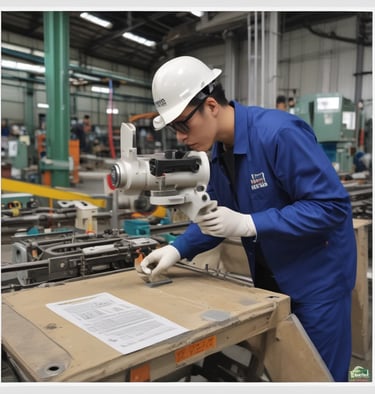 Photo of a business meeting between international partners discussing contracts.