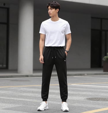 white-and-black Nike low-top sneakers