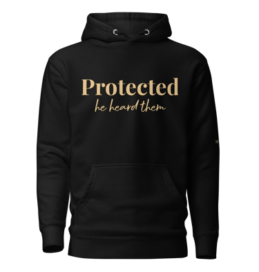 Protected he heard them