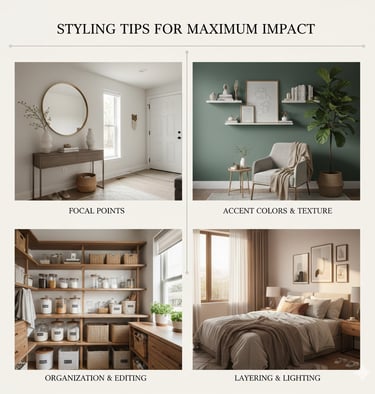 home decor -  styling tips