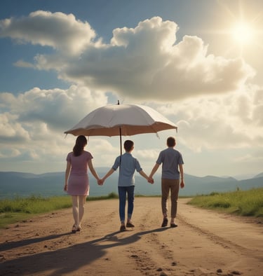 A cozy house and a modern office building representing property insurance coverage.