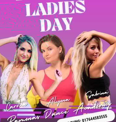 a flyer for Bachata Ladies Day in Wangen