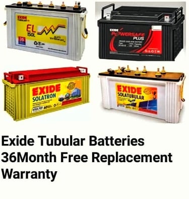 Battery all types.