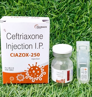 Ceftriaxone Injection I.P. (CIAXOZ-250)