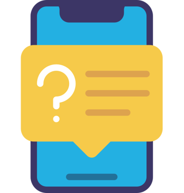 Disponibilité pour répondre aux questions par SMS et téléphone