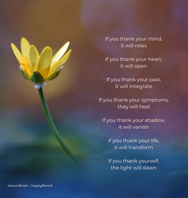 thank yourself