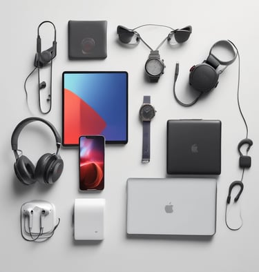 A vibrant display of various product categories available at shopomatix.