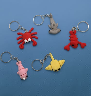 sleutelhangers 3D