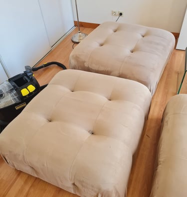 Nettoyage canape en tissu beige NetT Montauban