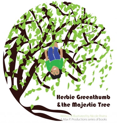 herbie greenthumb and the majestic tree children's book nature environment kids
