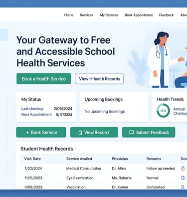 CLASS+ School Health Services Portal
