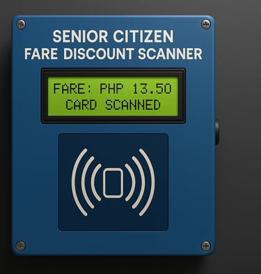 Senior Citizen Fare Discount Scanner