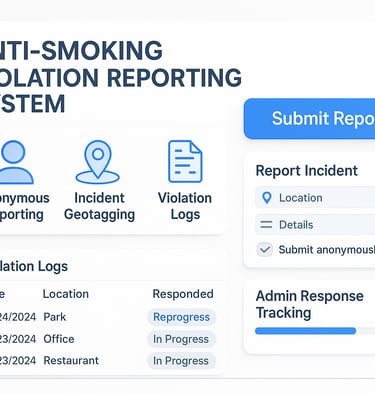 Anti-Smoking Violation Reporting System