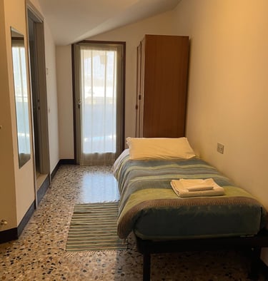 Camera singola dell'Hotel Aurora Colico