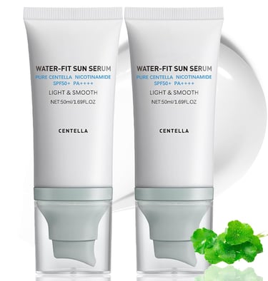 SKIN1004 Hyalu-Cica Sun Serum has a thinner, serum-like consistency that feels exceptionally lightwe