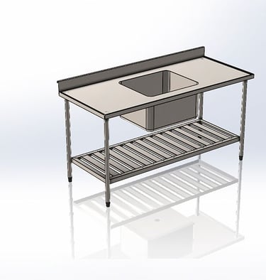 Pia Industrial Cuba Centro Inox