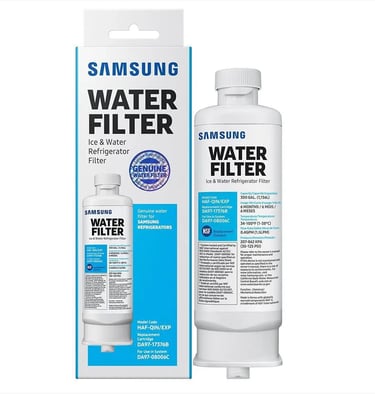 filtro de agua samsung