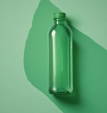 blue and white striped round textile