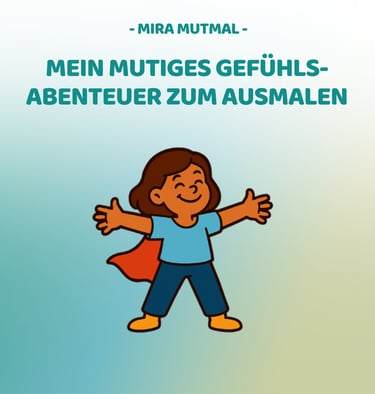 Ausmalbuch Mein mutiges Gefühls-Abenteuer zum Ausmalen
