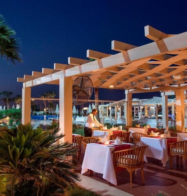 Gourmet dining options are another highlight of the Premier Le Reve experience.