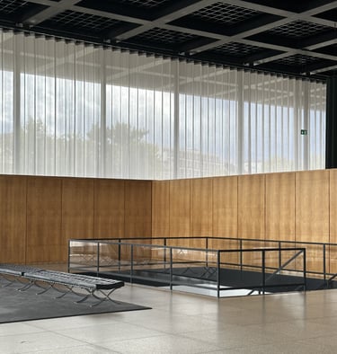 Neue Nationalgalerie interjeras