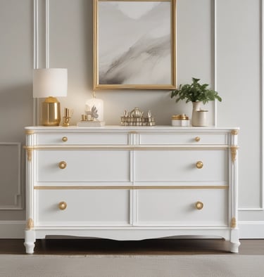 A stunning wooden cabinet with intricate details and smooth finish.