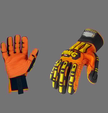 High performance industrial safety gloves for hand protection in hazardous environments