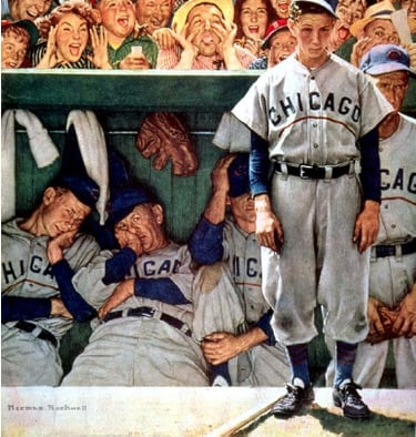 Norman Rockwell's Jeers from the Crowd (1948)