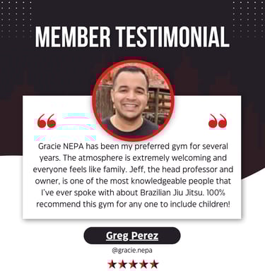 Read real reviews from real clients about Gracie NEPA, its people, and its programs. 