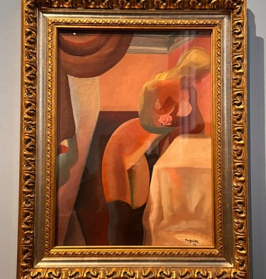 Woman with a Rose instead of a Heart, 1924 oil on canvas ©16mag