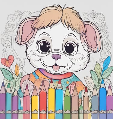 a dog with a dog in a fenced in area with a fence