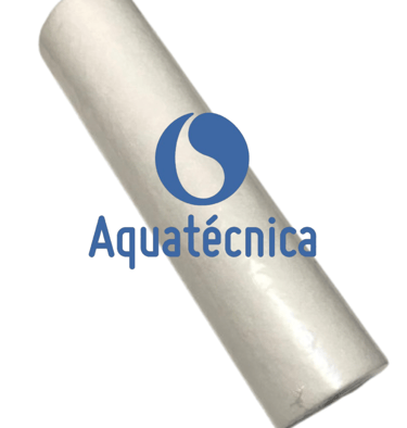 Elemento filtrante polipropileno 0,5 - 1 - 5 - 10 - 15 - 20 - 25 - 50 micras de 10 e 20 polegadas 