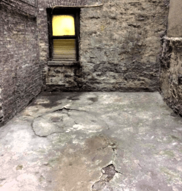 Demolition and cement work