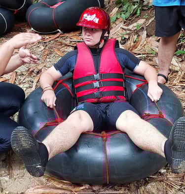 kapong river tubing khao lak thailand