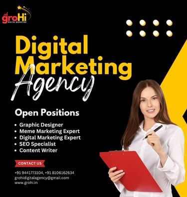 groHi's Job Openings Poster