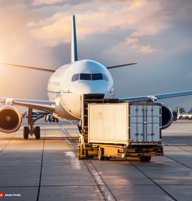 Trasporti cargo via aerea