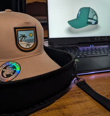 a hat - cap with a hat on it