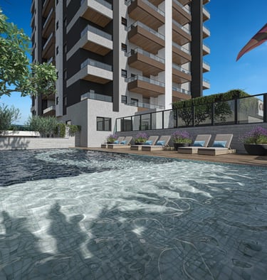PISCINA COM PRAINHA SPECIALE VILA EMA