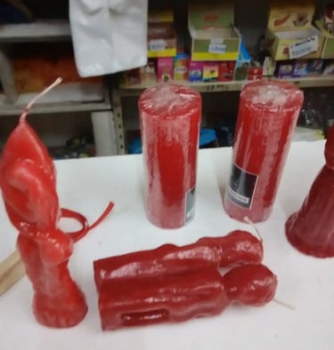 materiales de ceremonias y hechizos